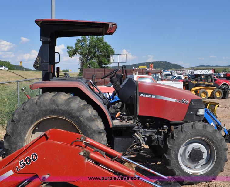 image for item F2049 2000 Case IH CX80 MFWD tractor