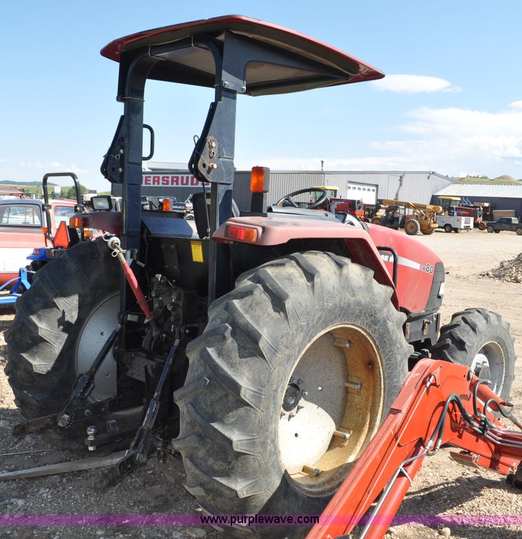 image for item F2049 2000 Case IH CX80 MFWD tractor