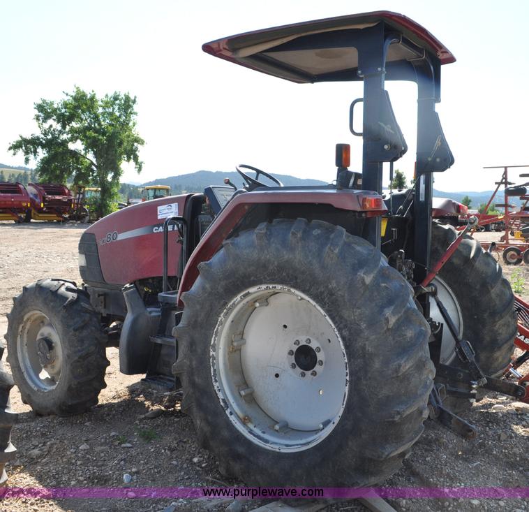 image for item F2049 2000 Case IH CX80 MFWD tractor