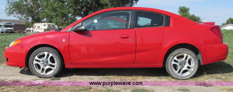 image for item F7461 2003 Saturn ION Quad Coupe 3