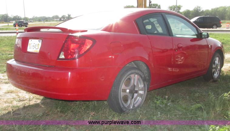 image for item F7461 2003 Saturn ION Quad Coupe 3