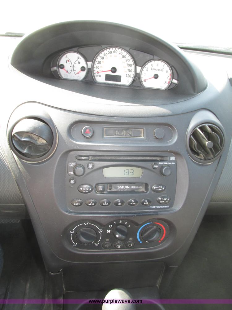 image for item F7461 2003 Saturn ION Quad Coupe 3