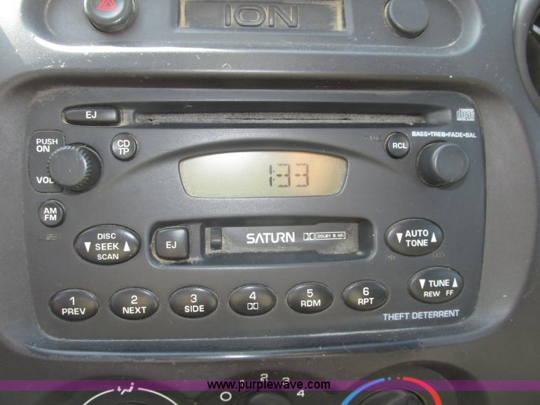 image for item F7461 2003 Saturn ION Quad Coupe 3