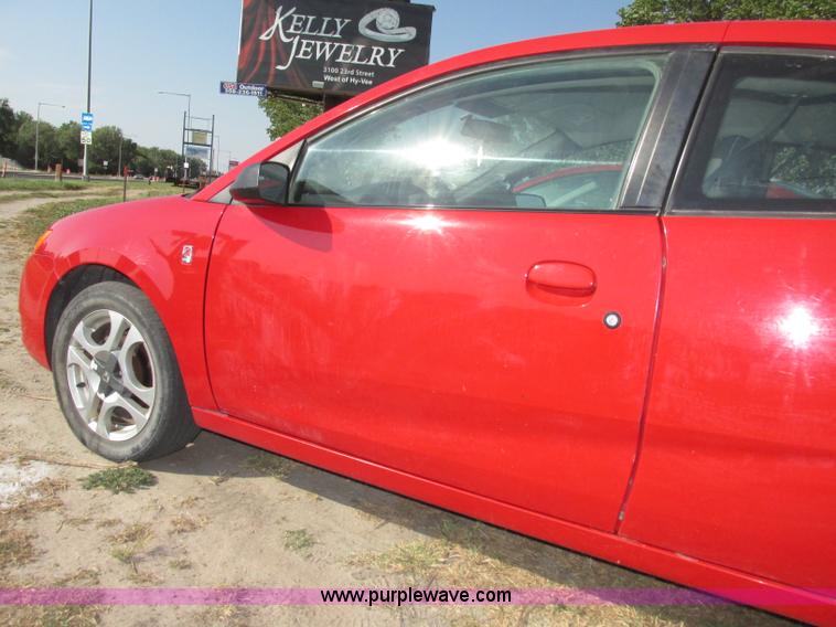 image for item F7461 2003 Saturn ION Quad Coupe 3