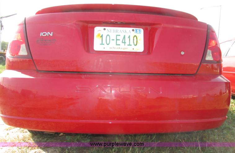 image for item F7461 2003 Saturn ION Quad Coupe 3