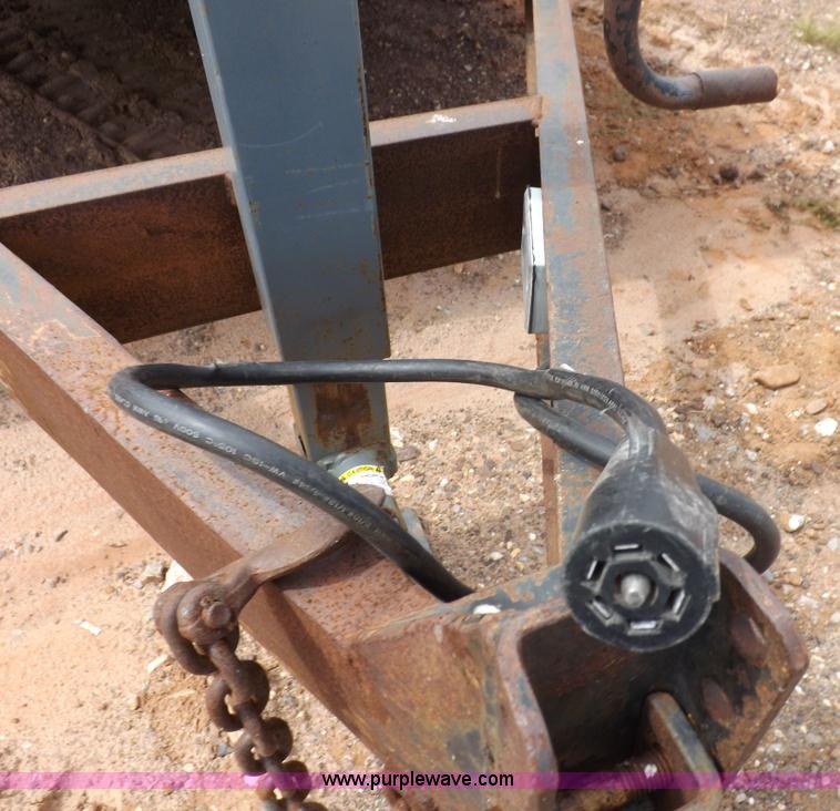 image for item H1788 2000 Fannin Fabrication Road Hog equipment trailer