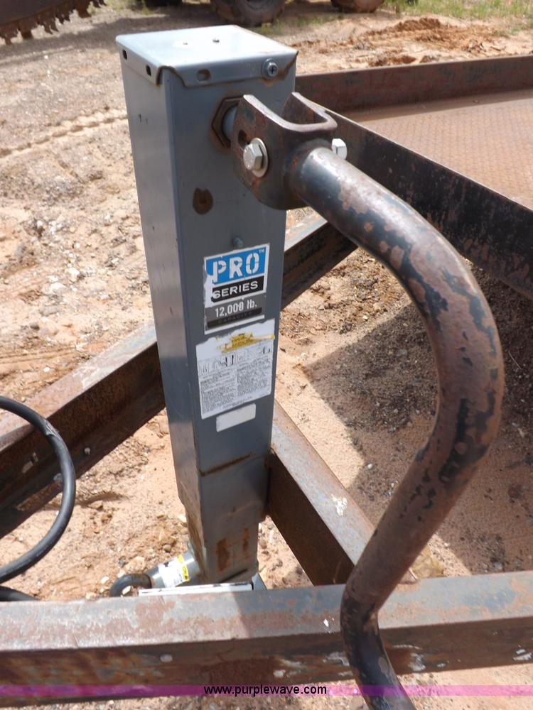 image for item H1788 2000 Fannin Fabrication Road Hog equipment trailer