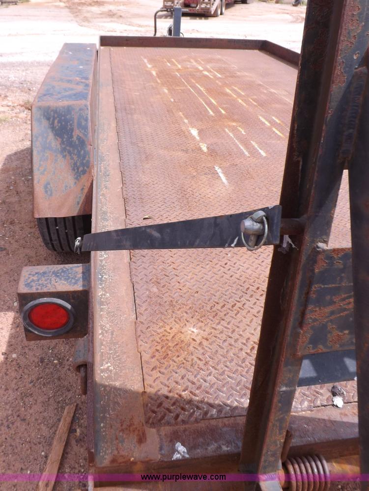 image for item H1788 2000 Fannin Fabrication Road Hog equipment trailer