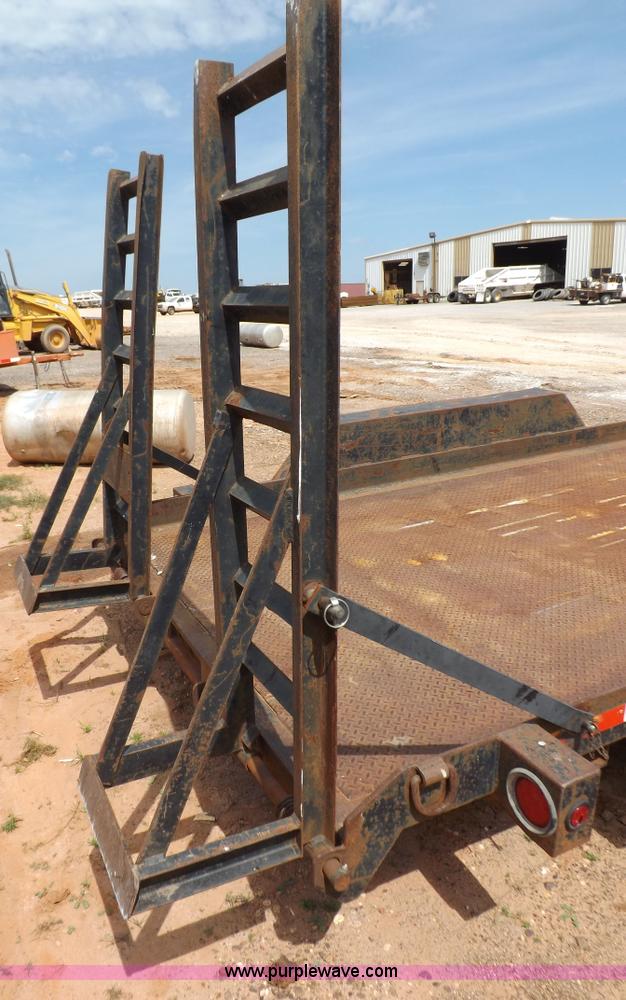 image for item H1788 2000 Fannin Fabrication Road Hog equipment trailer