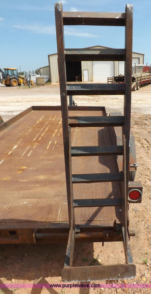 image for item H1788 2000 Fannin Fabrication Road Hog equipment trailer