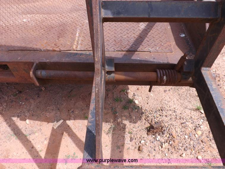 image for item H1788 2000 Fannin Fabrication Road Hog equipment trailer