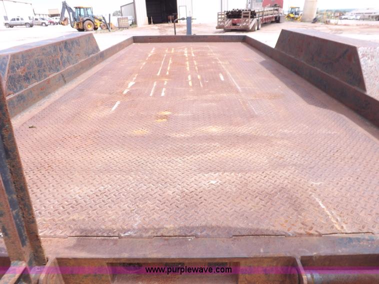 image for item H1788 2000 Fannin Fabrication Road Hog equipment trailer