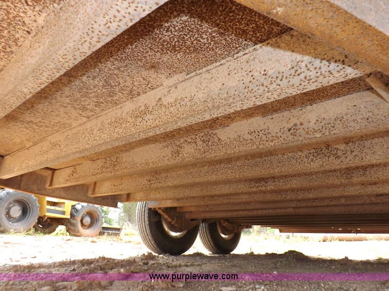 image for item H1788 2000 Fannin Fabrication Road Hog equipment trailer