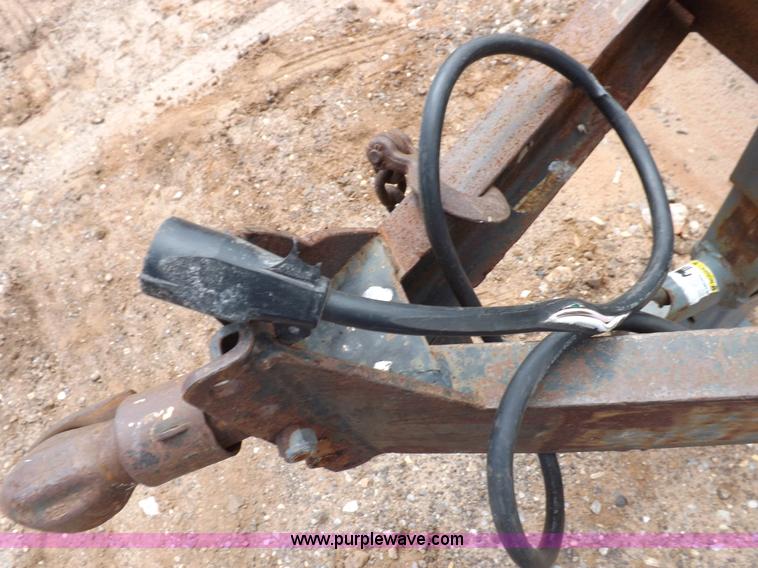 image for item H1788 2000 Fannin Fabrication Road Hog equipment trailer