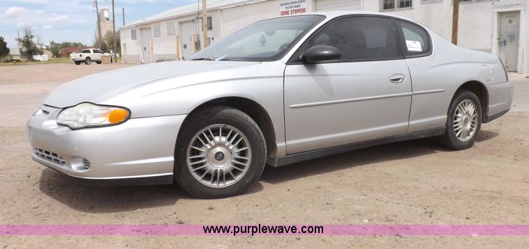 image for item H1904 2002 Chevrolet Monte Carlo LS