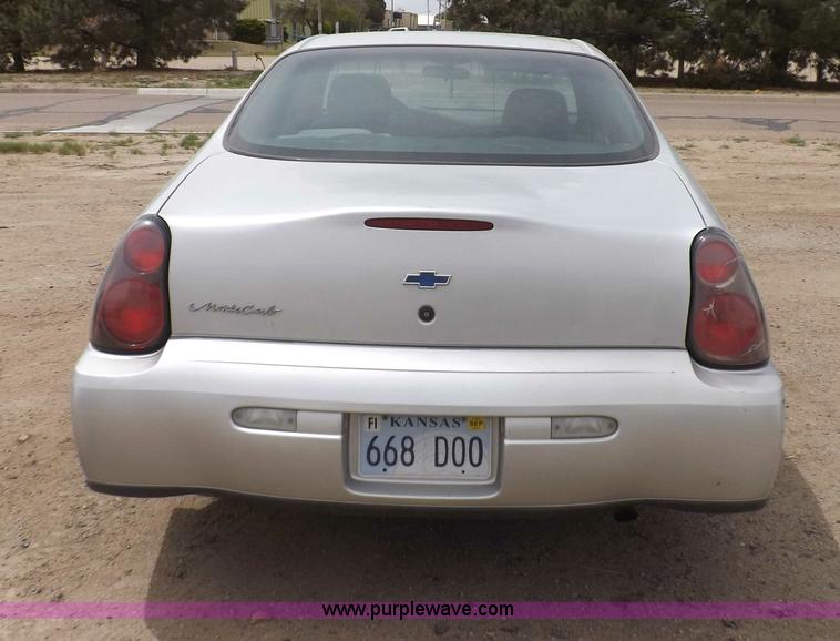 image for item H1904 2002 Chevrolet Monte Carlo LS