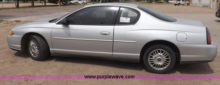 image for item H1904 2002 Chevrolet Monte Carlo LS