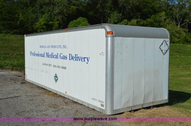 image for item H2852 Brown 22.5' cargo van box