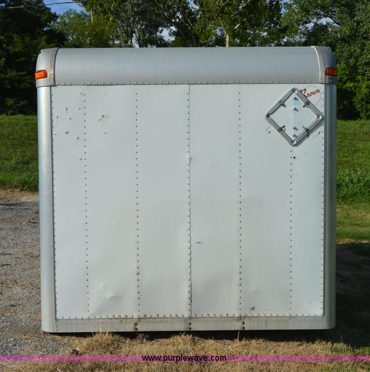 image for item H2852 Brown 22.5' cargo van box