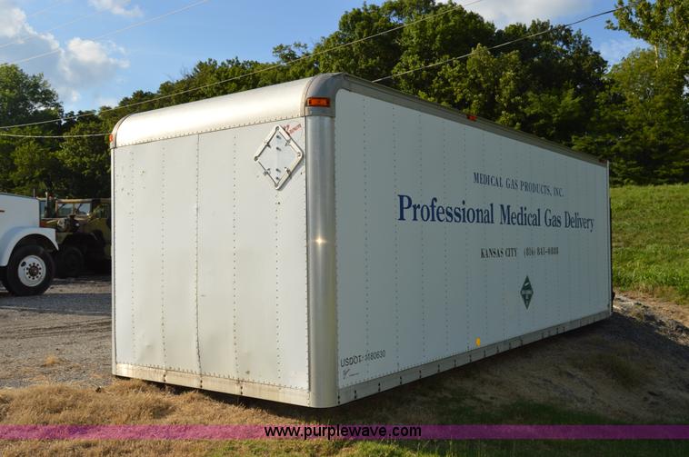 image for item H2852 Brown 22.5' cargo van box