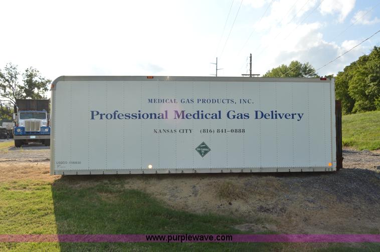 image for item H2852 Brown 22.5' cargo van box