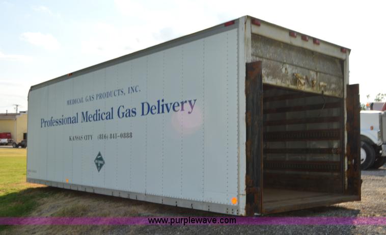 image for item H2852 Brown 22.5' cargo van box