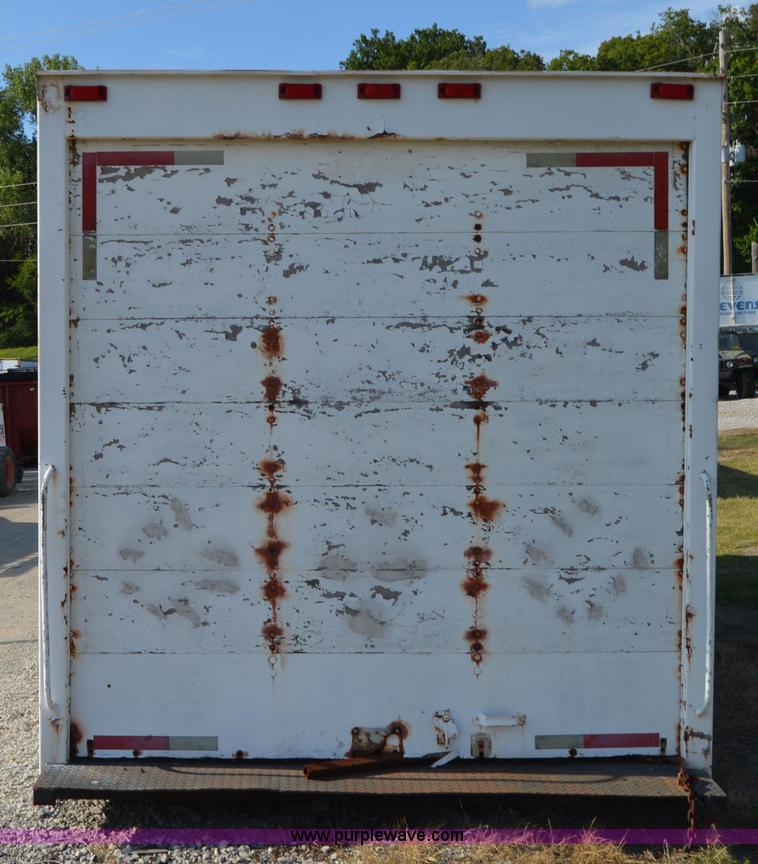 image for item H2854 Brown 22.5' cargo van box