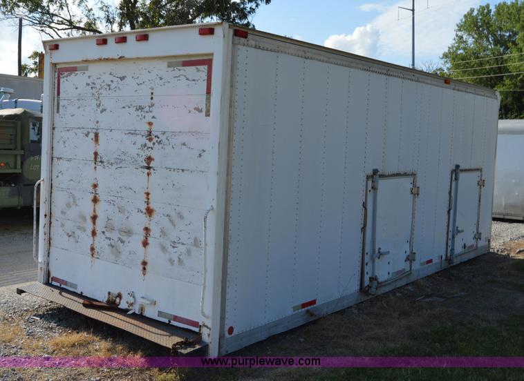 image for item H2854 Brown 22.5' cargo van box