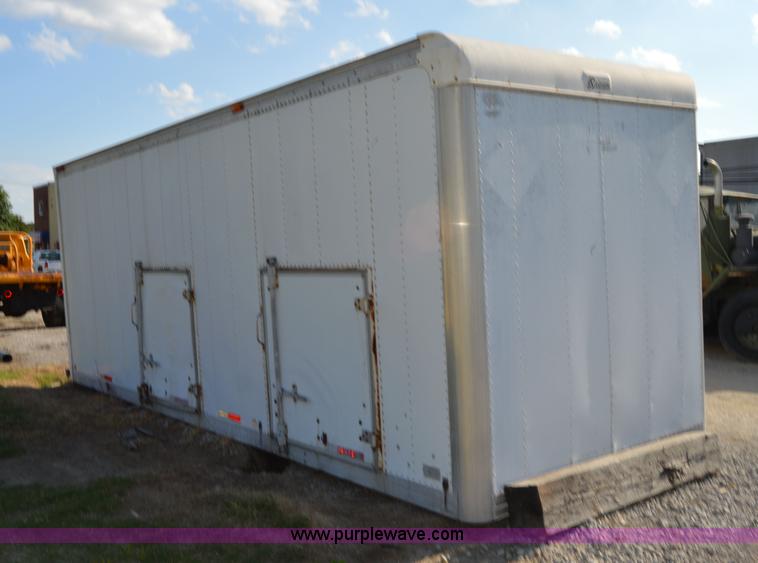 image for item H2854 Brown 22.5' cargo van box