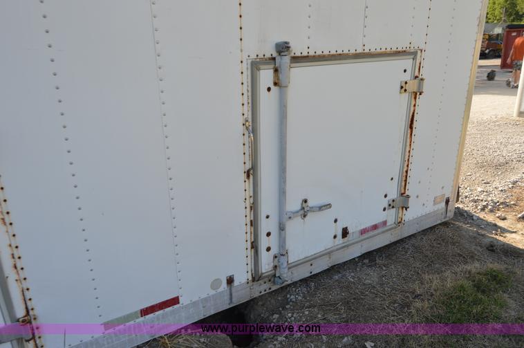 image for item H2854 Brown 22.5' cargo van box