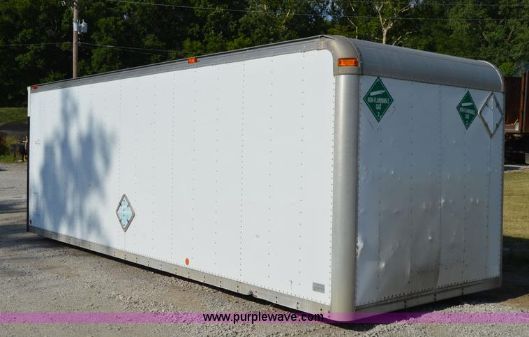image for item H2856 Brown 22.5' cargo van box