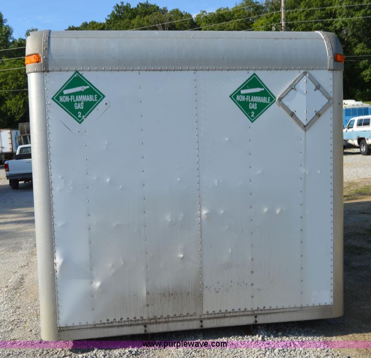 image for item H2856 Brown 22.5' cargo van box