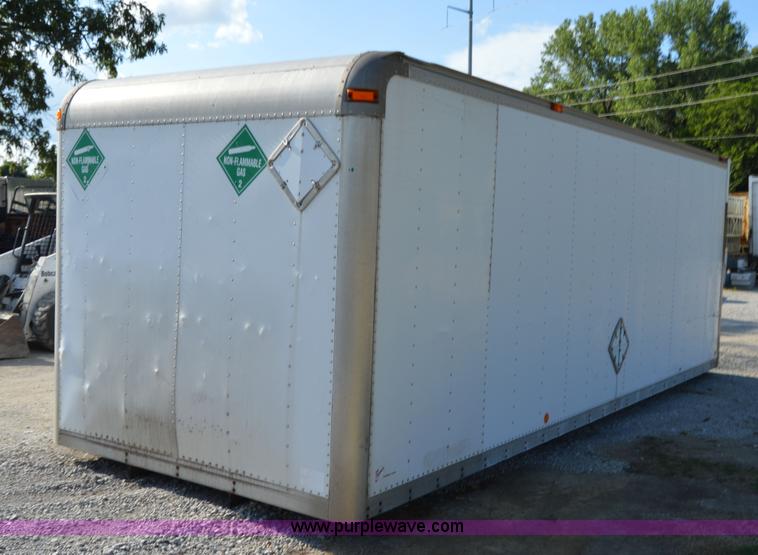 image for item H2856 Brown 22.5' cargo van box