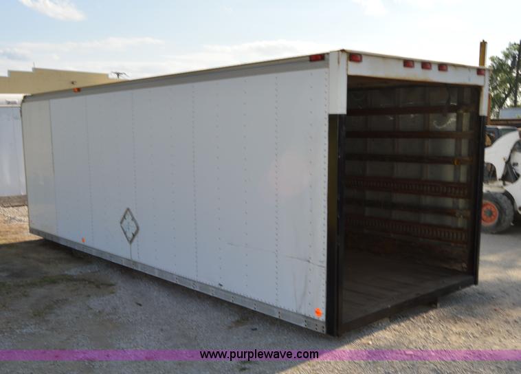 image for item H2856 Brown 22.5' cargo van box