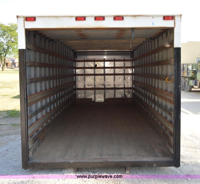 image for item H2856 Brown 22.5' cargo van box