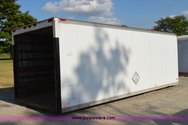 image for item H2856 Brown 22.5' cargo van box