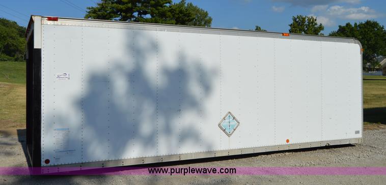 image for item H2856 Brown 22.5' cargo van box