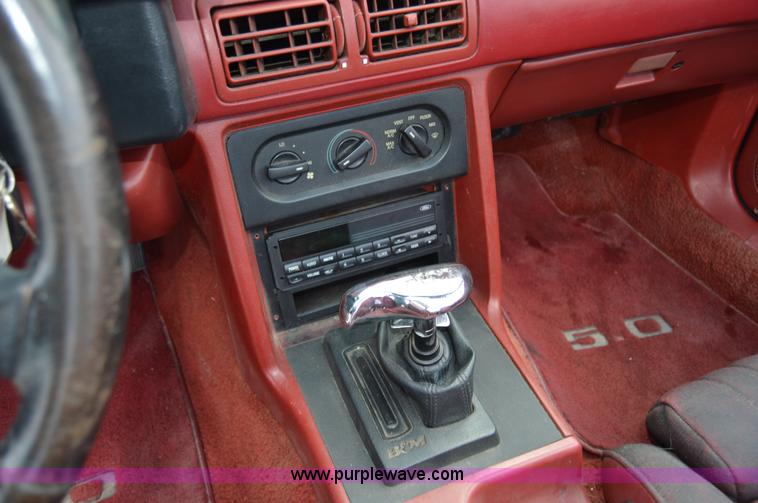 image for item H2858 1991 Ford Mustang LX convertible