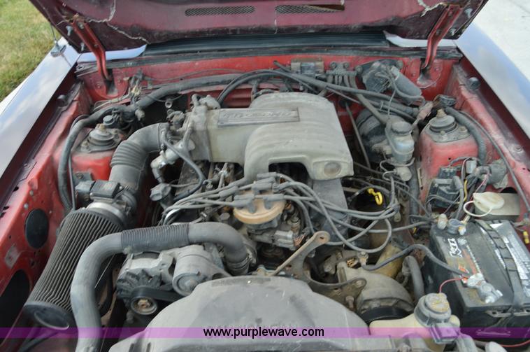 image for item H2858 1991 Ford Mustang LX convertible