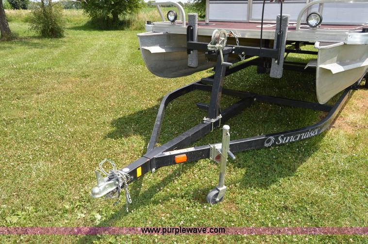 image for item H2870 1988 Playcraft pontoon boat