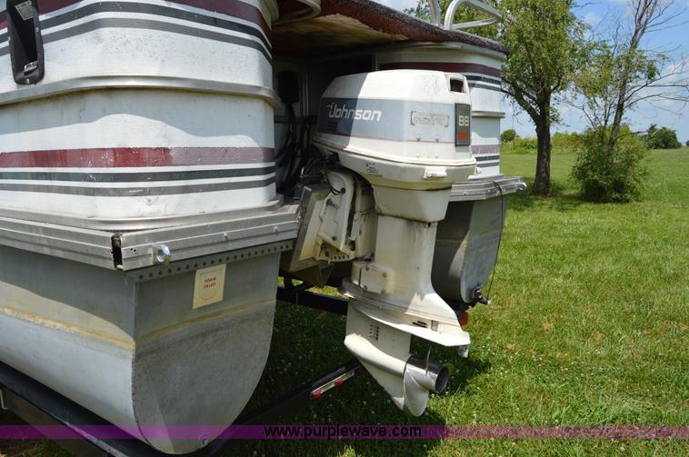 image for item H2870 1988 Playcraft pontoon boat