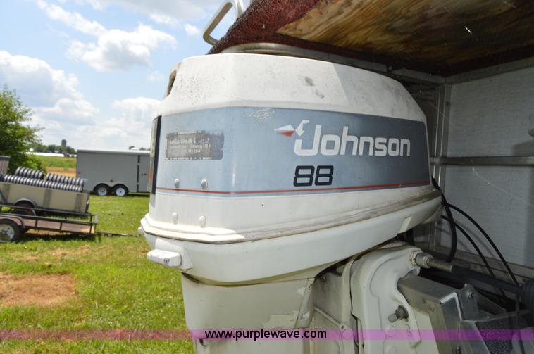 image for item H2870 1988 Playcraft pontoon boat