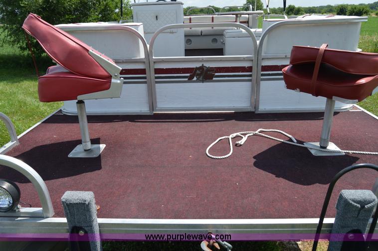 image for item H2870 1988 Playcraft pontoon boat