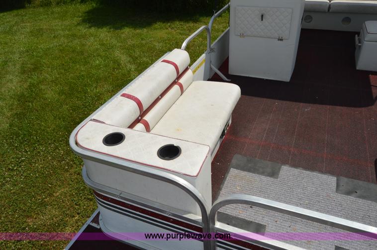 image for item H2870 1988 Playcraft pontoon boat