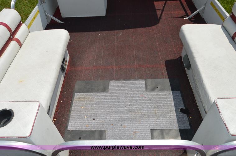 image for item H2870 1988 Playcraft pontoon boat