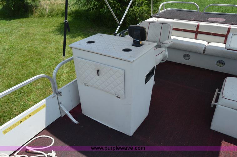 image for item H2870 1988 Playcraft pontoon boat