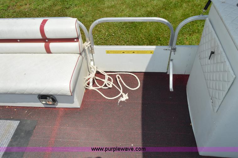 image for item H2870 1988 Playcraft pontoon boat