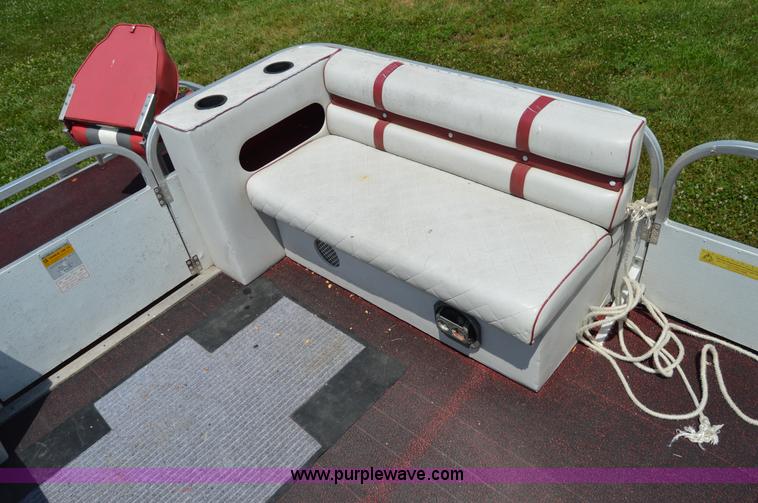 image for item H2870 1988 Playcraft pontoon boat