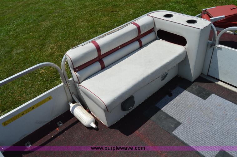 image for item H2870 1988 Playcraft pontoon boat