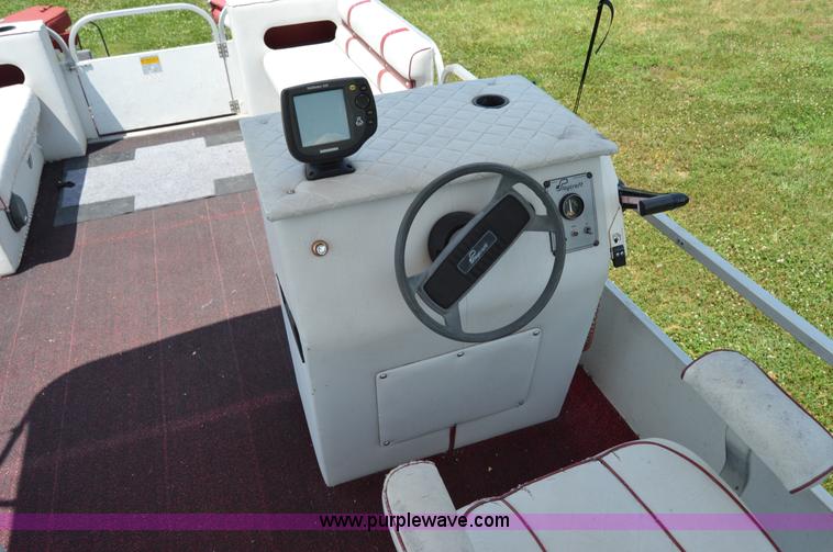 image for item H2870 1988 Playcraft pontoon boat